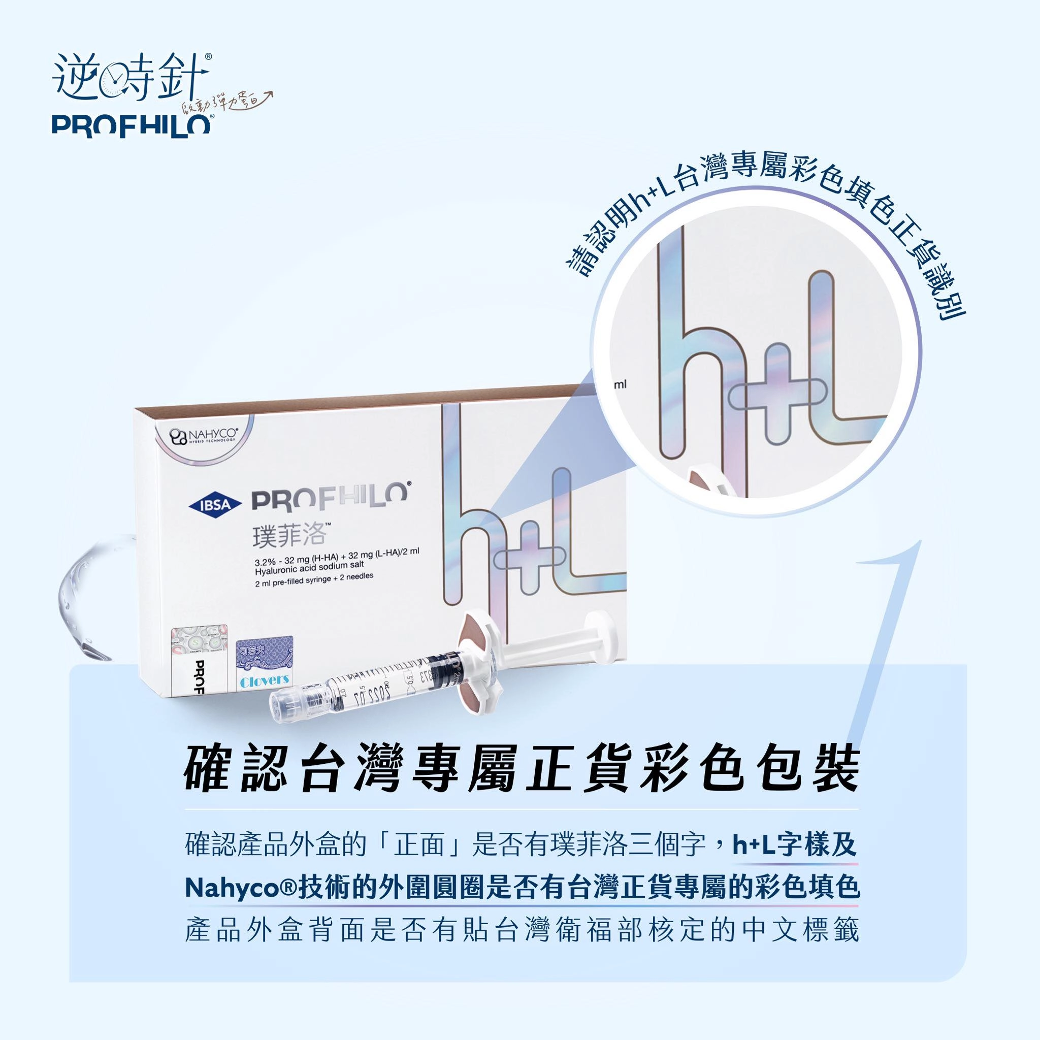 逆時針辨識正貨第一步：確認外盒包裝標示是否完整