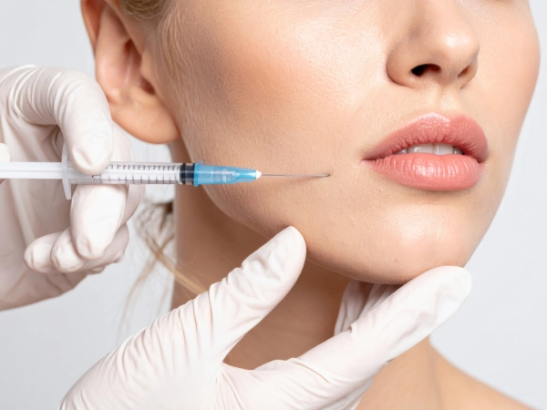 醫美微整打針示意圖